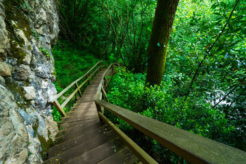 Senda Fluvial del Nansa, Nansa Valley, Cantabria, Spain, Europe