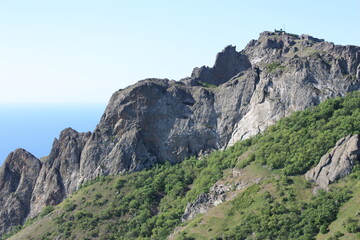 mountain landscape with mountains