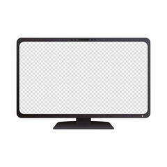 desktop computer mockup device icon