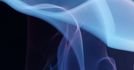 Abstract  defocused geometric curves 4k resolution background for wallpaper, backdrop and varied nature elegant design. Royal blue, dark purple and black colors.