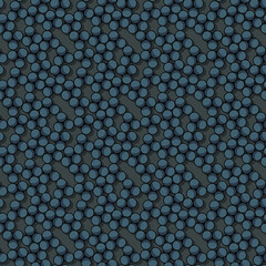 Seamless backdrop with chaotic circle shapes