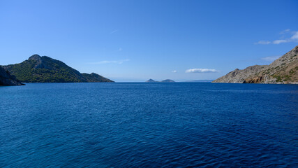 Fototapeta na wymiar Greece sailing