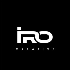 IRO Letter Initial Logo Design Template Vector Illustration