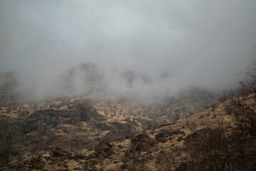 Iraqi Kurdistan Kharand rwanduz fog