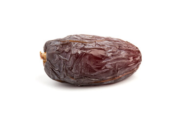 Dried dates fruits isolated on white background