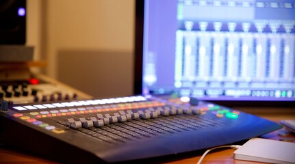 Matériel audio mixage