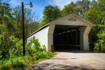 Adams Mill Covered Bridge in Indiana, United States