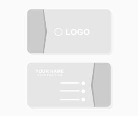 design modern professional business card