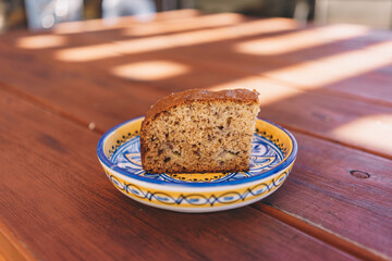 Banana bread in the morning