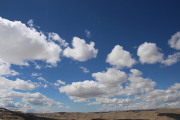 Clouds in the sky