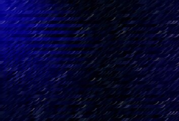 Dark BLUE vector pattern with random forms.