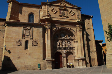 Fototapeta premium Vista de la Catedral de Santo Domingo de la Calzada.