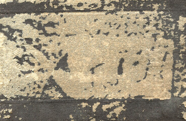 old vintage cloth in paper