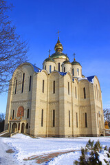 Orthodox church is built in 21 centuries. Cherkassy, Ukraine.