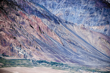 Rangdum Monastery, Suru Valley, Mountains, Little Tibet, Tibetan villages, Ladakh, India