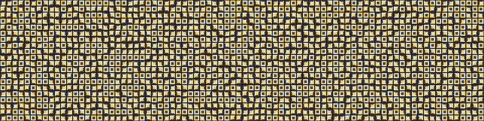 Fototapeta premium Abstract Geometric Pattern generative computational art illustration