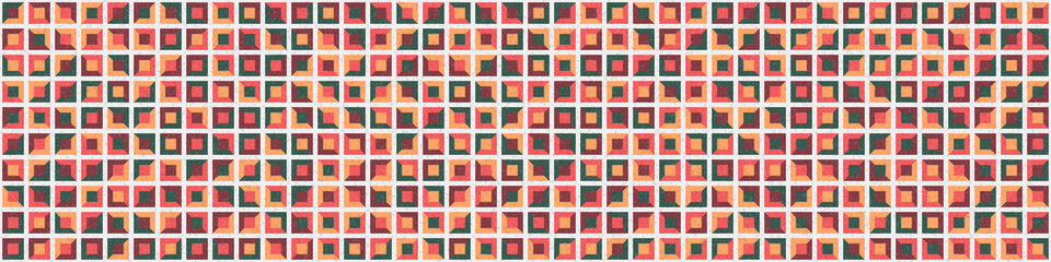 Abstract Geometric Pattern generative computational art illustration