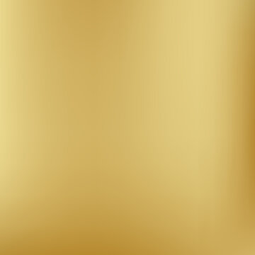 Gold background gradient foil vector yellow texture. Smooth gold gradient blur metallic
