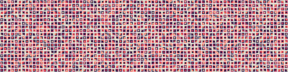 Fototapeta premium Abstract Geometric Pattern generative computational art illustration