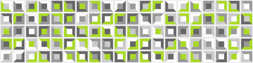 Abstract Geometric Pattern generative computational art illustration