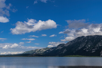 lake in the mountains