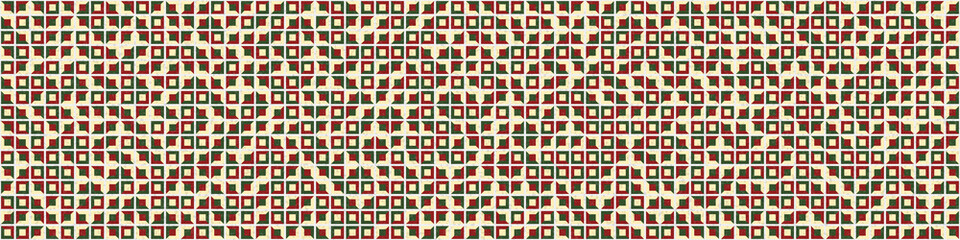 Fototapeta premium Abstract Geometric Pattern generative computational art illustration