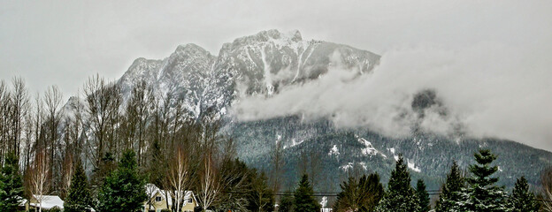 Mt. Si panorama, Washington State.