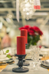 Room Interior with Decorations