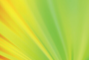 Light Green, Red vector blurred shine abstract background.