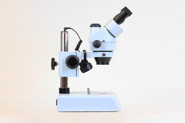 SZM45 series 
trinocular stereo zoom microscope on white background