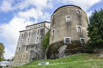 Obraz premium Old fortification in Bayonne. Bayonne, Department of Pyrenees-Atlantiques, Nouvelle-Aquitaine region, France