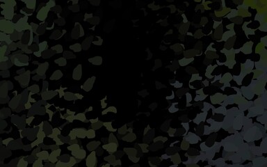 Dark Gray vector backdrop with memphis shapes.