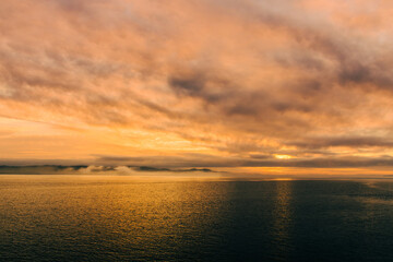 Fototapeta premium romantic sunset