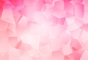 Light Pink, Yellow vector pattern with random forms.