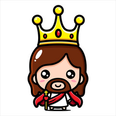 vector design of Jesus love