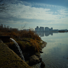 Image of sewage discharge.