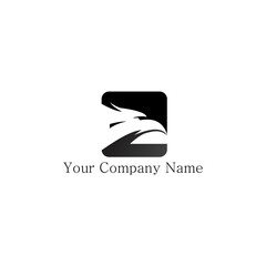 Eagle head logo with simple and elegant design, perfect for your business.