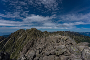 奥穂高　登山