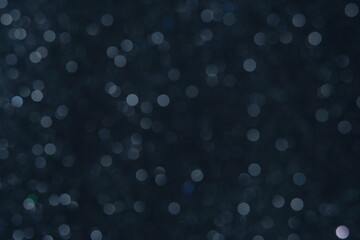 Black silver bokeh glitter light background. Image photo