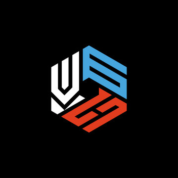 Creative initial letter VGH logo design concept