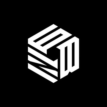 Creative initial letter GBN logo design concept vector