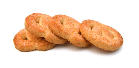 cookies isolated on white background 