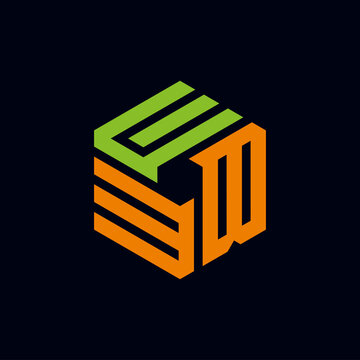 Creative initial letter UBM logo design concept vector