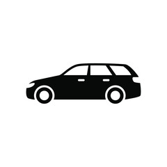 Naklejka premium Wagon car icon