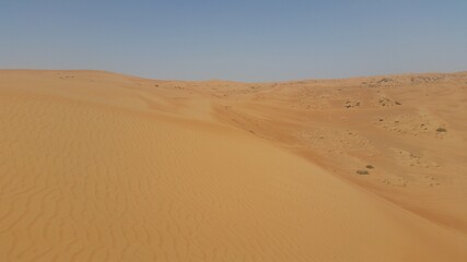 Fototapeta na wymiar Wahiba Sands in Oman