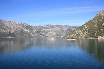 Fototapeta na wymiar The Bay and City of Kotor Montenegro