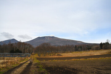 浅間山ビューポイントにて　軽井沢町長倉