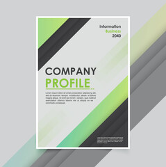 Modern business brochure template minimals