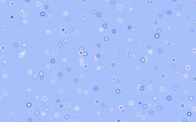 Light BLUE vector layout with circle shapes.