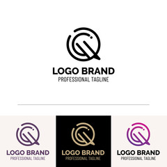 Abstract logo design. Vector logo template. letter design vector. Abstract, design concept, logo, logotype element for template.